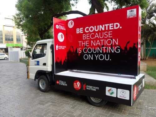 Mobile LED Advertising Vans Vizag